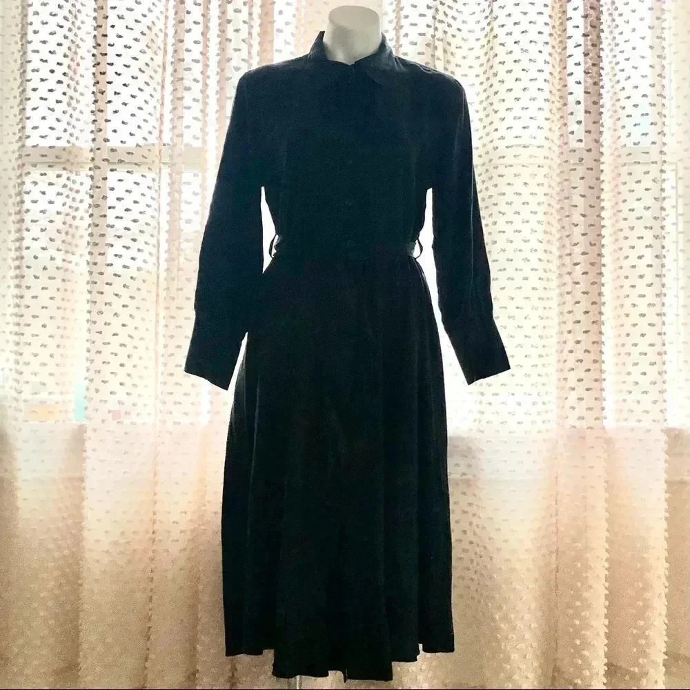 Banana Republic Belted Tencel Shirtdress - Picture 4 of 16